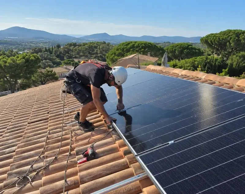 Installateur panneaux solaires Nîmes — pose photovoltaïque sur toiture